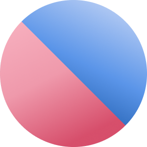 Blå / Rosa